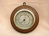 Antique barometer & thermometer by Negretti & Zambra London